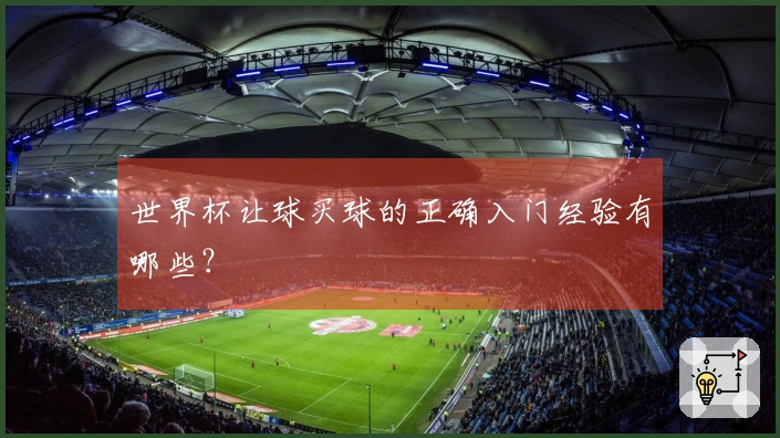 世界杯让球买球的正确入门经验有哪些？